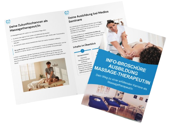 Infobroschüre Massagetherapeut Ausbildung